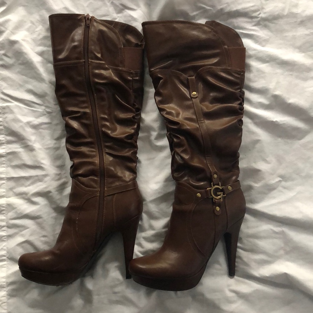 G by Guess Brown boots 👢